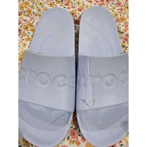New CROCS Slides Men's Sandals Size 13 Color Dreamscape Summer Beach Slip On